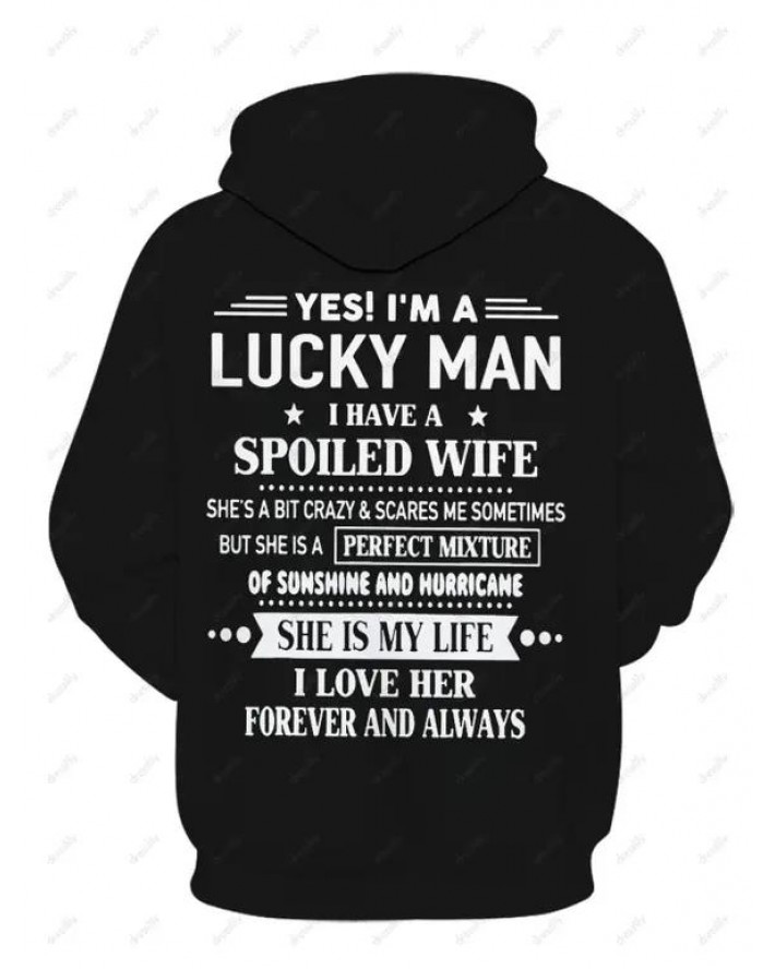 Letter Slogan Print Graphic Hoodie Drop Shoulder Drawstring Front Pocket Hoodie