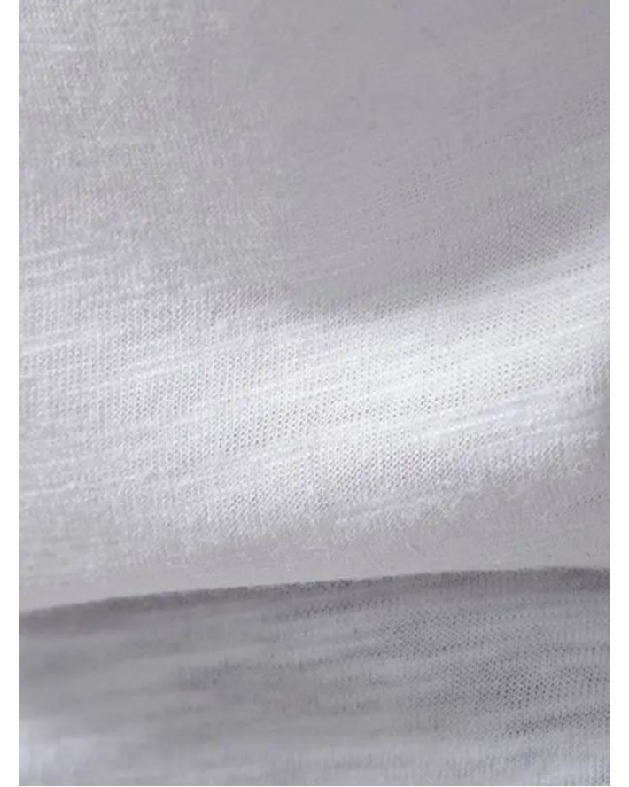 Basic T Shirt Half Button Round Neck Short Sleeve Plain Color Tee