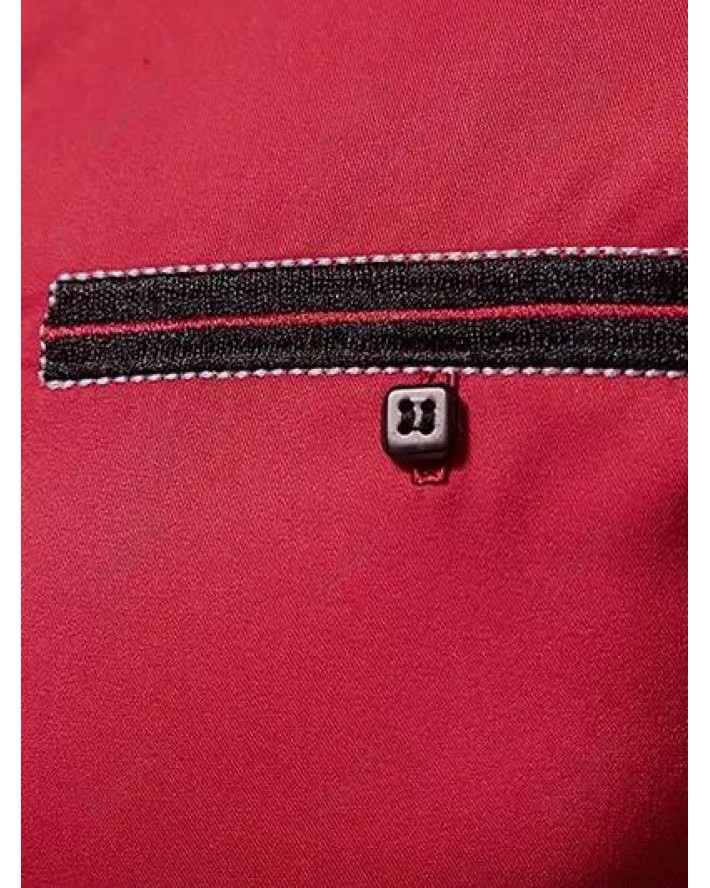 Formal Shirt Mock Pocket Button Plaid Insert Turn Down Collar Long Sleeves Button-up Shirt