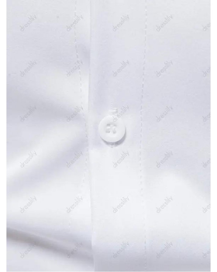 Contrasting Wing Print Shirt Turndown Collar Button Up Long Sleeve Casual Shirt
