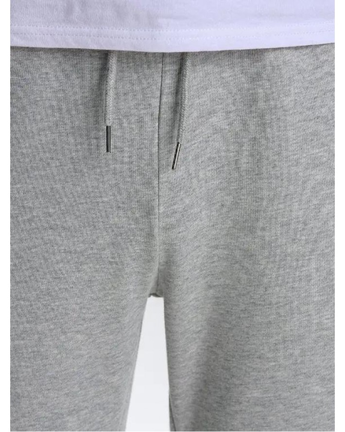 Drawstring Sweatpants Beam Feet Casual Side Pockets Sport Jogger Pants