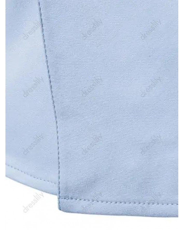 Button Up Long Sleeve Business Shirt
