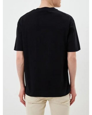 Letter and Skull Print Casual T Shirt Short Sleeve Round Neck Tee