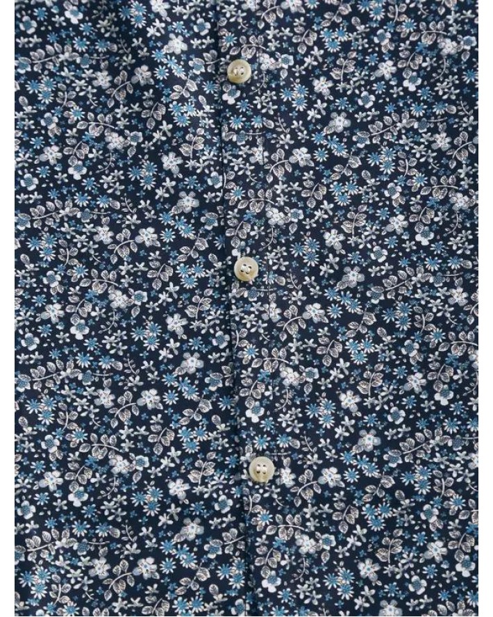 Ditsy Print Short Sleeve Shirt