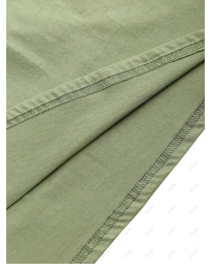 Summer T Shirt Basic T Shirt  Plain Color Casual Short Sleeve Tee