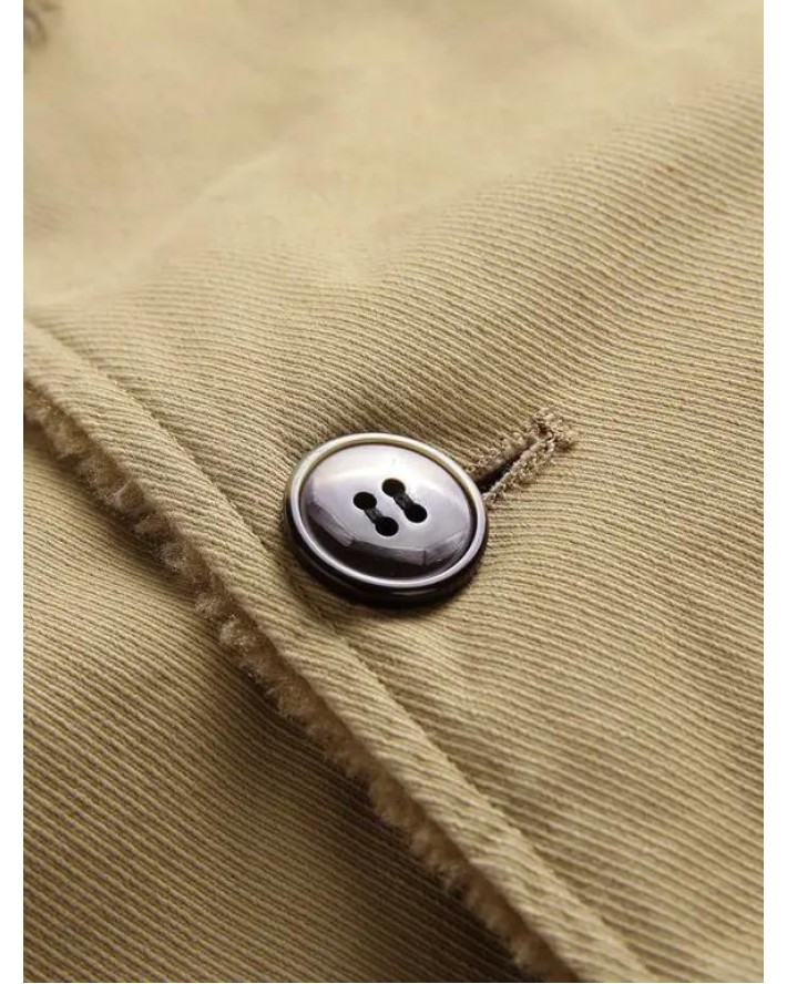 Button Up Fleece Jacket