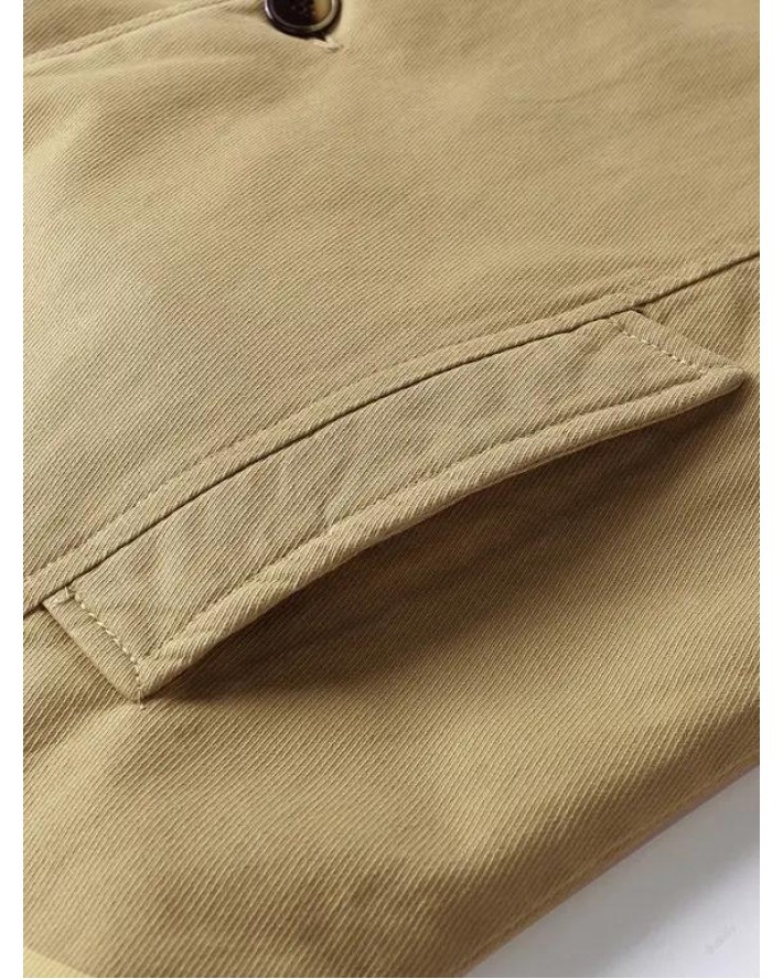 Button Up Fleece Jacket