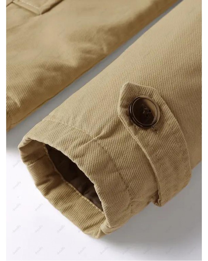 Button Up Fleece Jacket