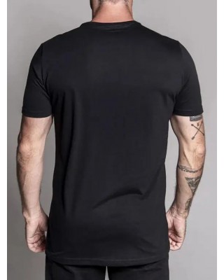 Celestial Sun Print Casual T Shirt Short Sleeve Round Neck Tee