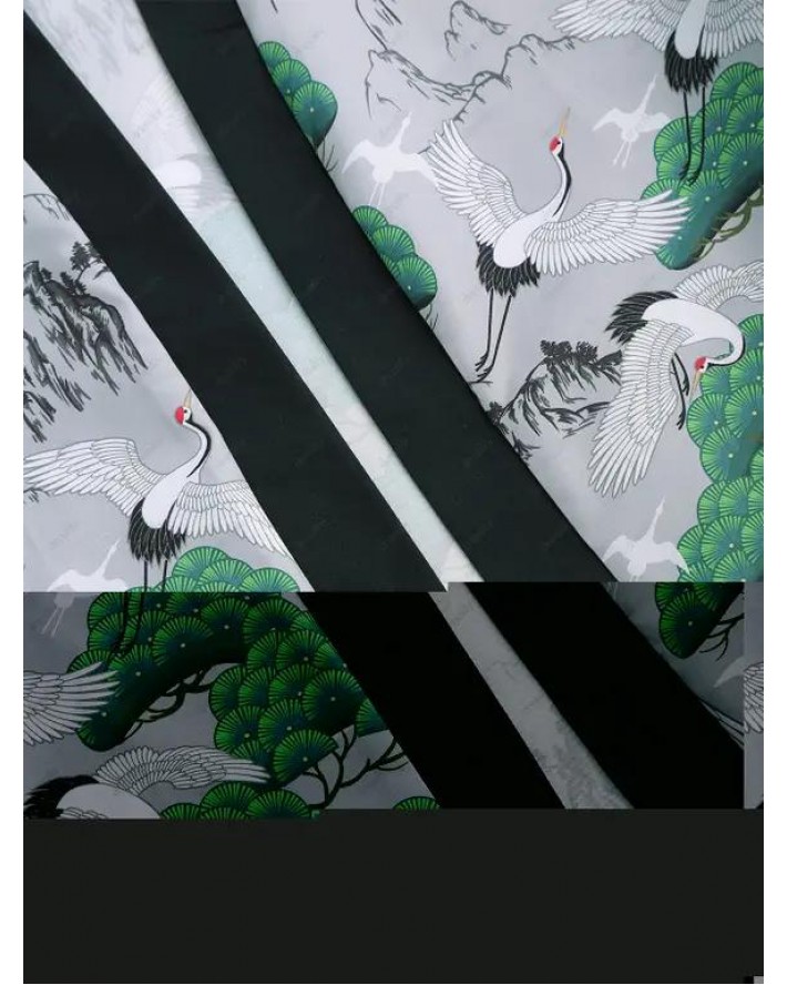 Chinese Landscape Painting Kimono Cardigan Shirt