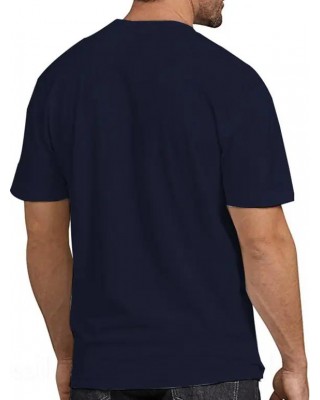 Lion Pattern T Shirt Animal Short Sleeve Round Neck Casual Tee