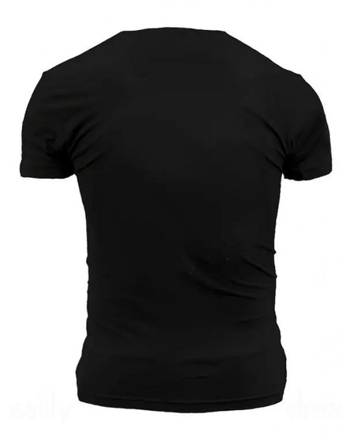 Letter Slogan Print Tee Short Sleeve Round Neck Casual T-shirt