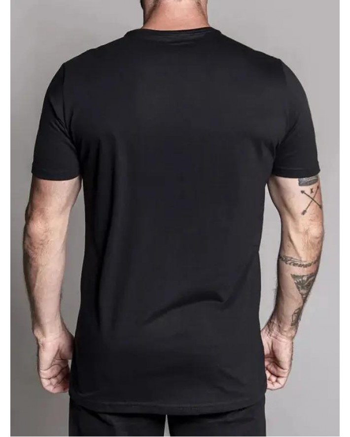 Skull Print Casual T Shirt Crew Neck Short Sleeve Tee