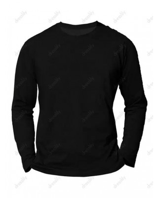 Slogan Print Graphic T-shirt Long Sleeve Round Neck Casual Tee